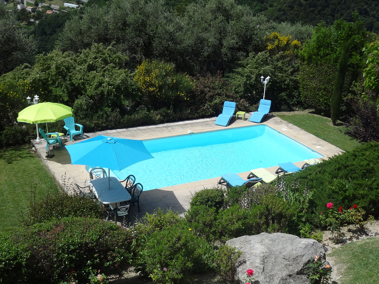 Relax by Villa Clara's pool huge private pool.