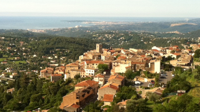 The village of Saint Jeannet