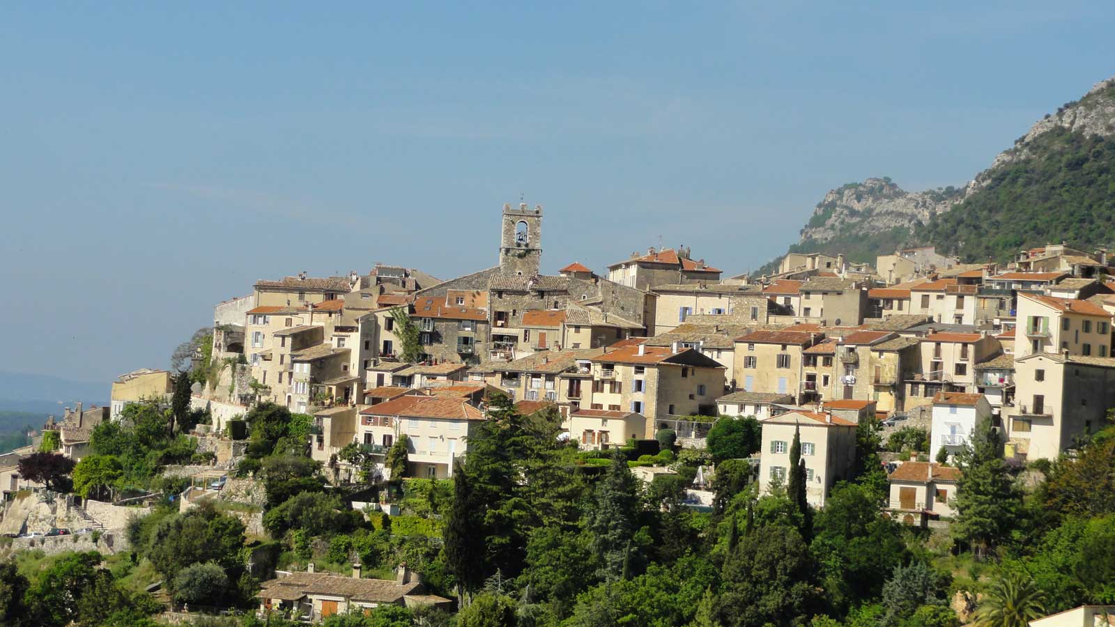 The village of Saint Jeannet