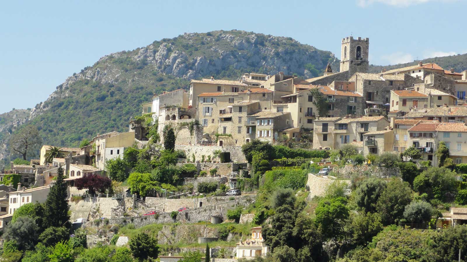 The village of Saint Jeannet
